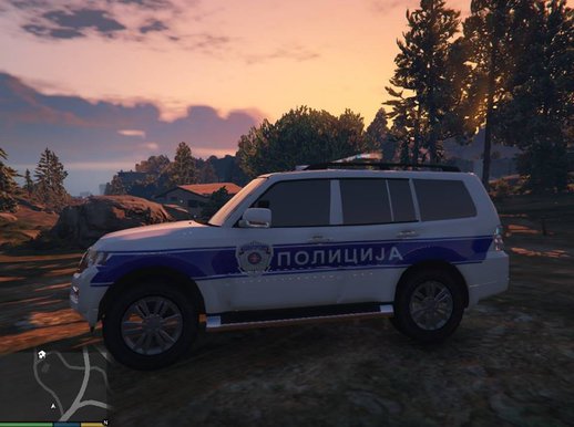 Mitsubishi Pajero Police Of Serbia