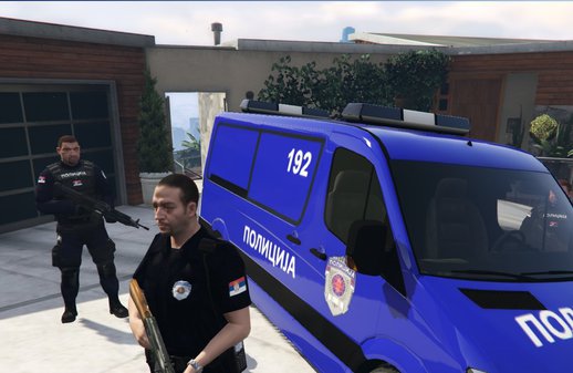 Serbian Police Ped V1