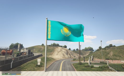 Kazakistan flag