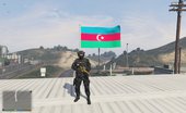 Azerbaijan Flag