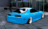 Saldırgan Toyota Supra Stance