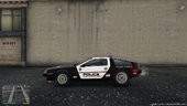 Delorean Dmc12 Police