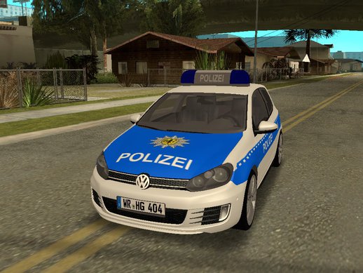 Volkswagen Golf Mk6 Polizei