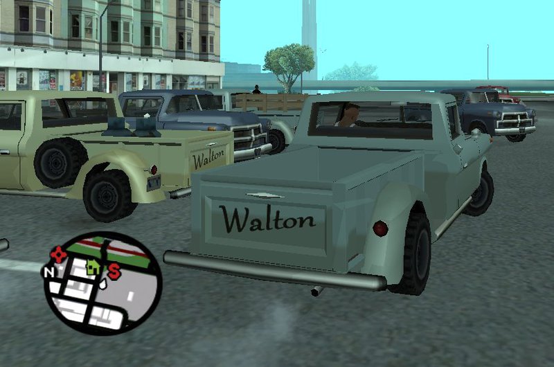 GTA San Andreas Updated Walton Mod - GTAinside.com