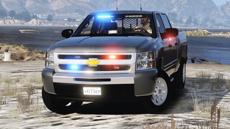 GTA 5 Chevrolet Silverado Slicktop [ELS] Mod - GTAinside.com