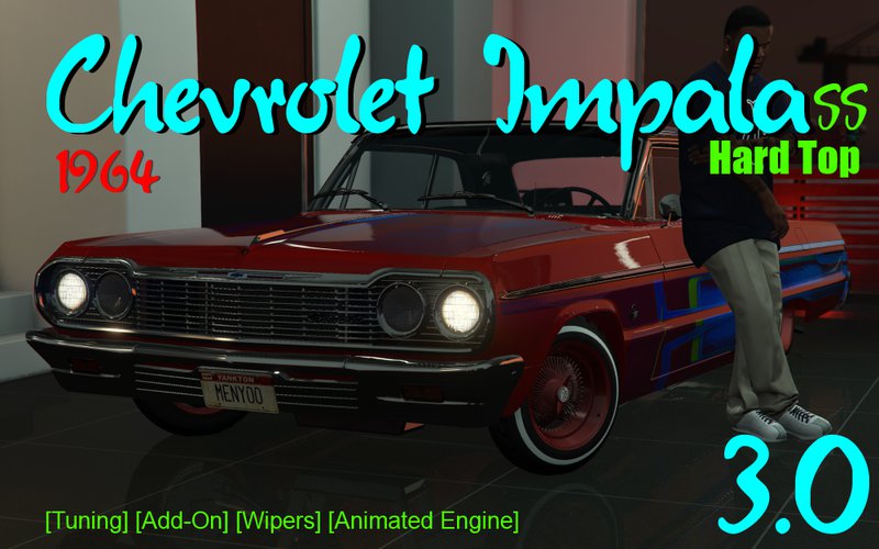 Chevy Impala LowRider GTA San Andreas Cars de Android APK e PC 