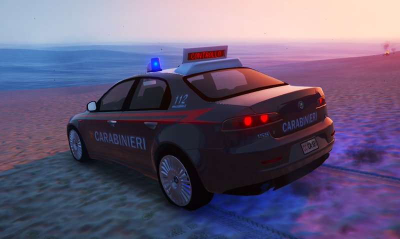 Alfa Romeo 159 Carabinieri Italiani - GTA5-Mods.com