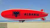 Blimp Eagle Albania Flag 