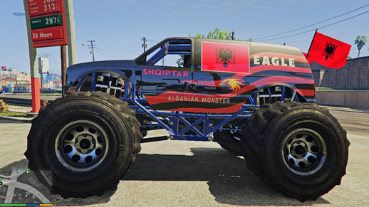 Monstertruck Albanian Texture