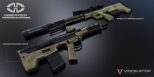 DesertTech Weapons 