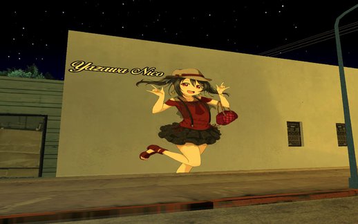 Yazawa Nico Wall And Restaurant Mexican Retextured