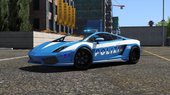 Lamborghini Gallardo Polizia + Template