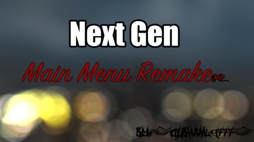 Next-Gen Menu Remake HD