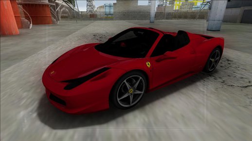 Ferrari 458 Spider FBI