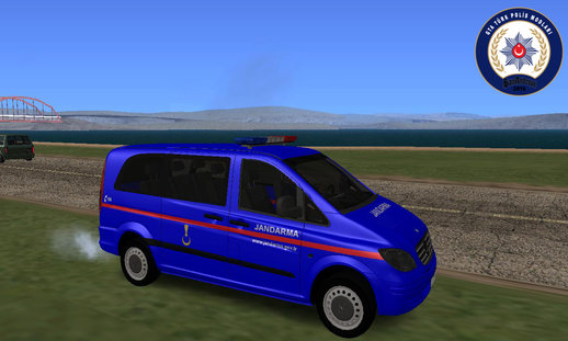 Mercedes Benz Vito-Turkish Gendarmerie Minivan