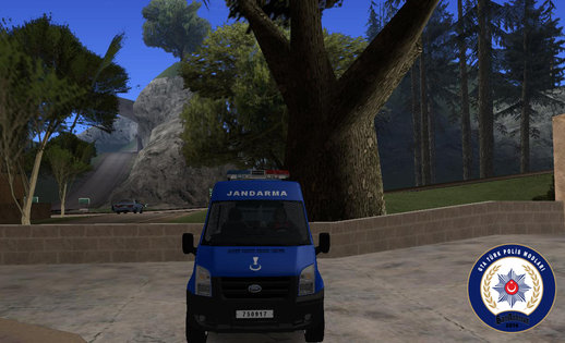 Ford Transit-Turkish Gendarmerie van