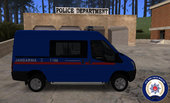 Ford Transit-Turkish Gendarmerie van