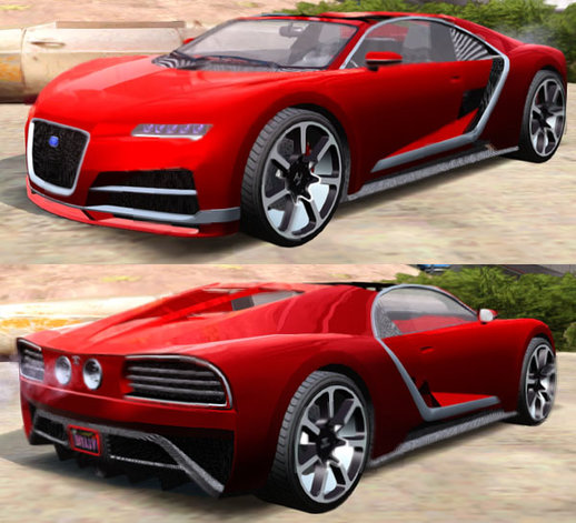GTA V Truffade Nero Cabrio