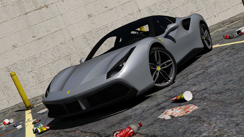 Gta 5 2016 Ferrari 488 Gtb Add On Tuning Animated