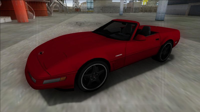 GTA San Andreas 1996 Chevrolet Corvette C4 Cabrio Mod