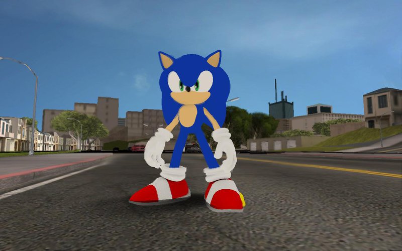 Sonic EXE para GTA San Andreas