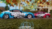 Toyota GT86 Stance 2015 Itasha Rem of Re:Zero Kara Hajimeru Isekai Seikatsu 