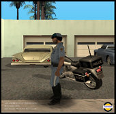 SAPD Blue Biker