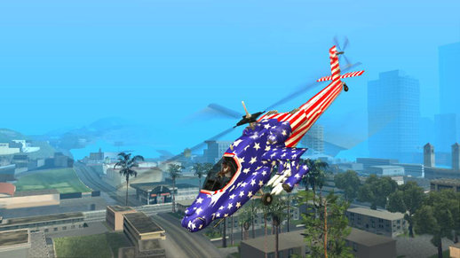 USA Flag paintjob skin for Hydra Hunter and Rustler