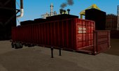 Red Trailer Container HD