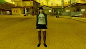 Dead Or Alive 5 LR Lei Fang Panda shirt Long hair