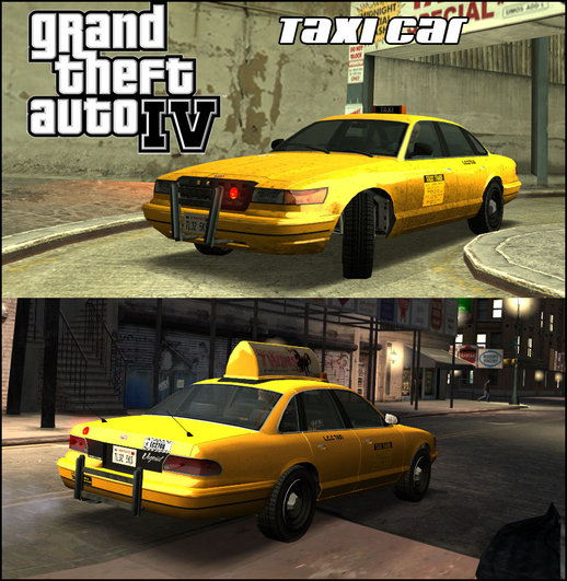 GTA IV Taxi Car