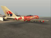 Malaysia Airlines Boeing 747 Hibiscus Livery