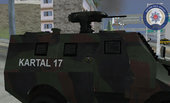 Cobra type APC-Robot turret