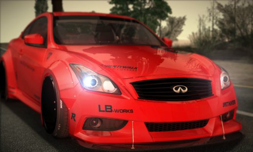 Infiniti G37 Coupe Liberty Walk LB Performance