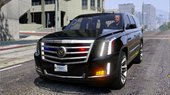Cadillac Escalade FBI Petrol Vehicle 2015 [Replace]