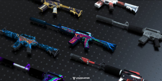 CSGO M4A1-S Skins Pack