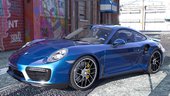 2016 Porsche 911 Turbo S [Add-On / Replace | Auto Spoiler | Animated | Template] v1.2