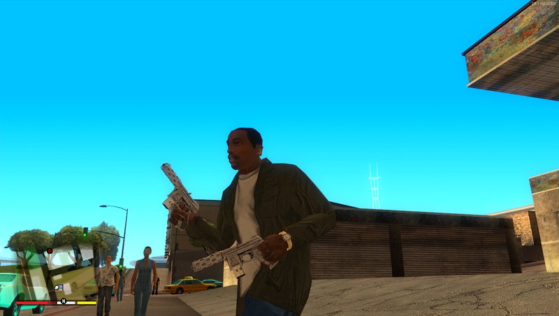 GTA San Andreas More Weapon Animations Mod - GTAinside.com.