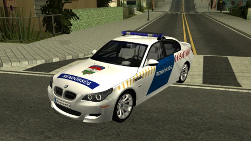 Hungarian Police BMW M5