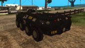 Hungarian Police TEK BTR