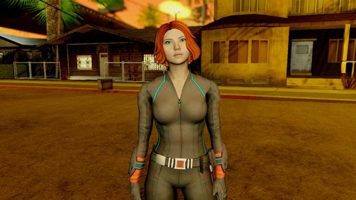 Marvel Heroes Blackwidow Scarlet Johanson Mod