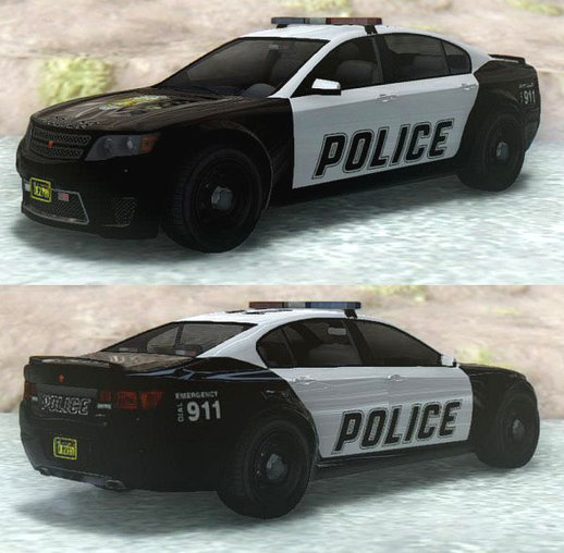 GTA V Cheval Fugitive Police