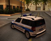 Škoda Yeti Serbian Border Police