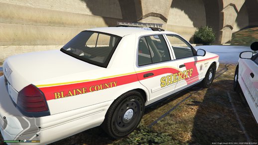 Blaine County Sheriff CVPI Skin Based on Broome County