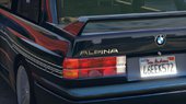 1989 Alpina B6 3.5s [Add-On / Replace | Livery] (BMW E30)