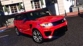 Range Rover Sport SVR 2016 V3.0 [Animated / Templated / Add-On]