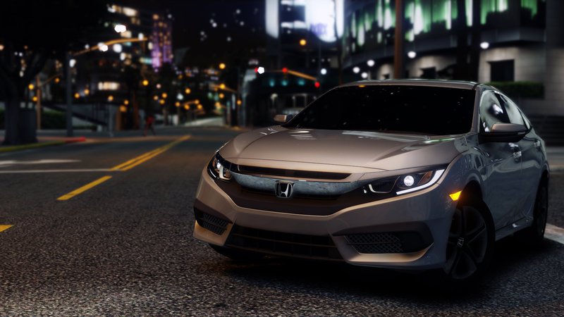 GTA 5 2017 Honda Civic LX Sedan Mod - GTAinside.com