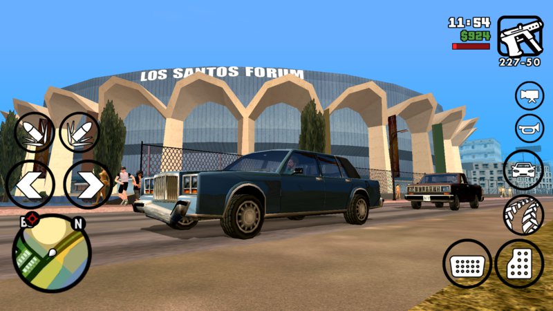 GTA San Andreas HUD like GTA SA on PC,PS2 for Android Mod