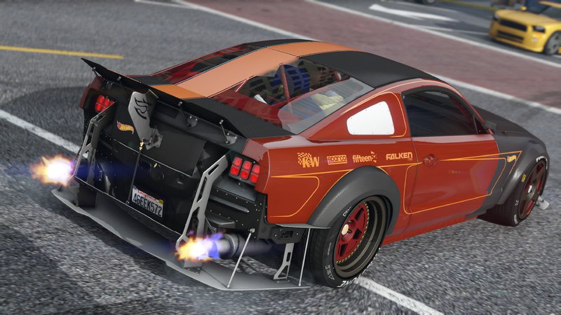 Gta 5 Ford Mustang `05 [fh3] [hot Wheels] Addon Mod