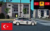Ford Focus 1.6 Türk Polis Aracı 